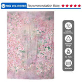 Allenjoy Pink Florals Hand Painting Photography Backdrop - Allenjoystudio