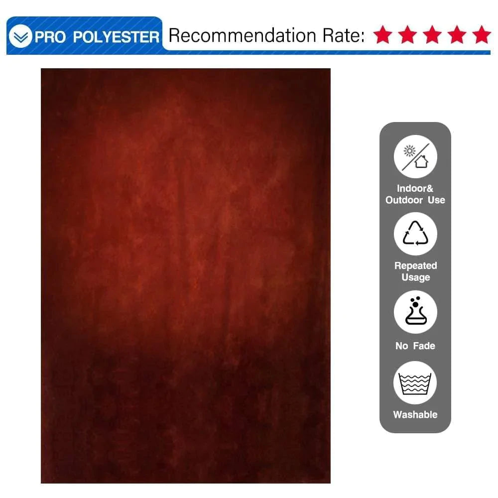 Allenjoy Red Abstract Old Master Backdrop - Allenjoystudio