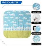 Allenjoy Easter Backdrop Blue Sky White Cloud Backdrop - Allenjoystudio