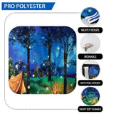 Allenjoy Galaxy Tent Forest Bonfire Backdrop Hand-Painted for Children Minisession - Allenjoystudio