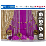 Allenjoy Golden Curtain and Rose Red Background for Cake Smash Designed by Panida Phillips - Allenjoystudio