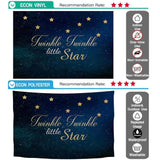 Allenjoy Golden Twinkle Little Star Night Sky Dreamlight Backdrop - Allenjoystudio