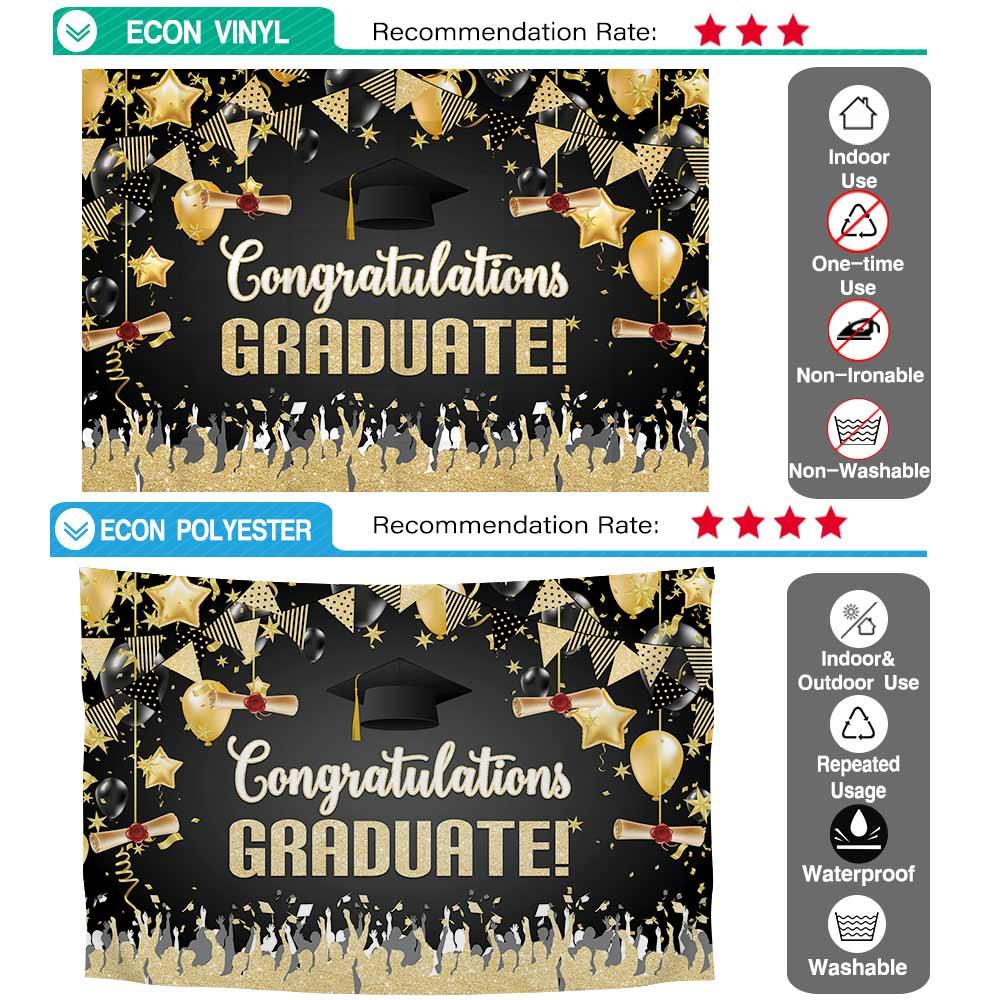 Allenjoy Graduation Backdrop Congratulations Congrats Grad Class of 2021 Prom Party - Allenjoystudio