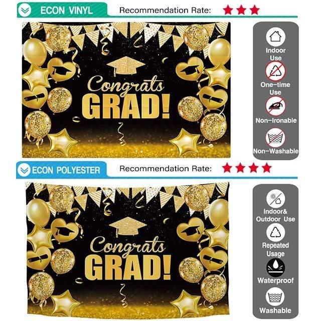 Allenjoy Graduation Congratulations Congrats Grad Class of 2021 Prom Party Backdrop - Allenjoystudio