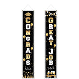 Allenjoy Graduation Door Banner Congrats Grad Class of 2021 Prom Party