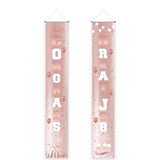 Allenjoy Graduation Door Banner Congrats Grad Class of 2021 Prom Party - Allenjoystudio