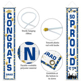 Allenjoy Graduation Porch Sign Congrats Grad Door Banner - Allenjoystudio