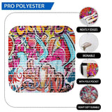 Allenjoy Graffiti Backdrop Cool Red Brick Wall Wood Floor Backdrop Backgrounds for Kids - Allenjoystudio