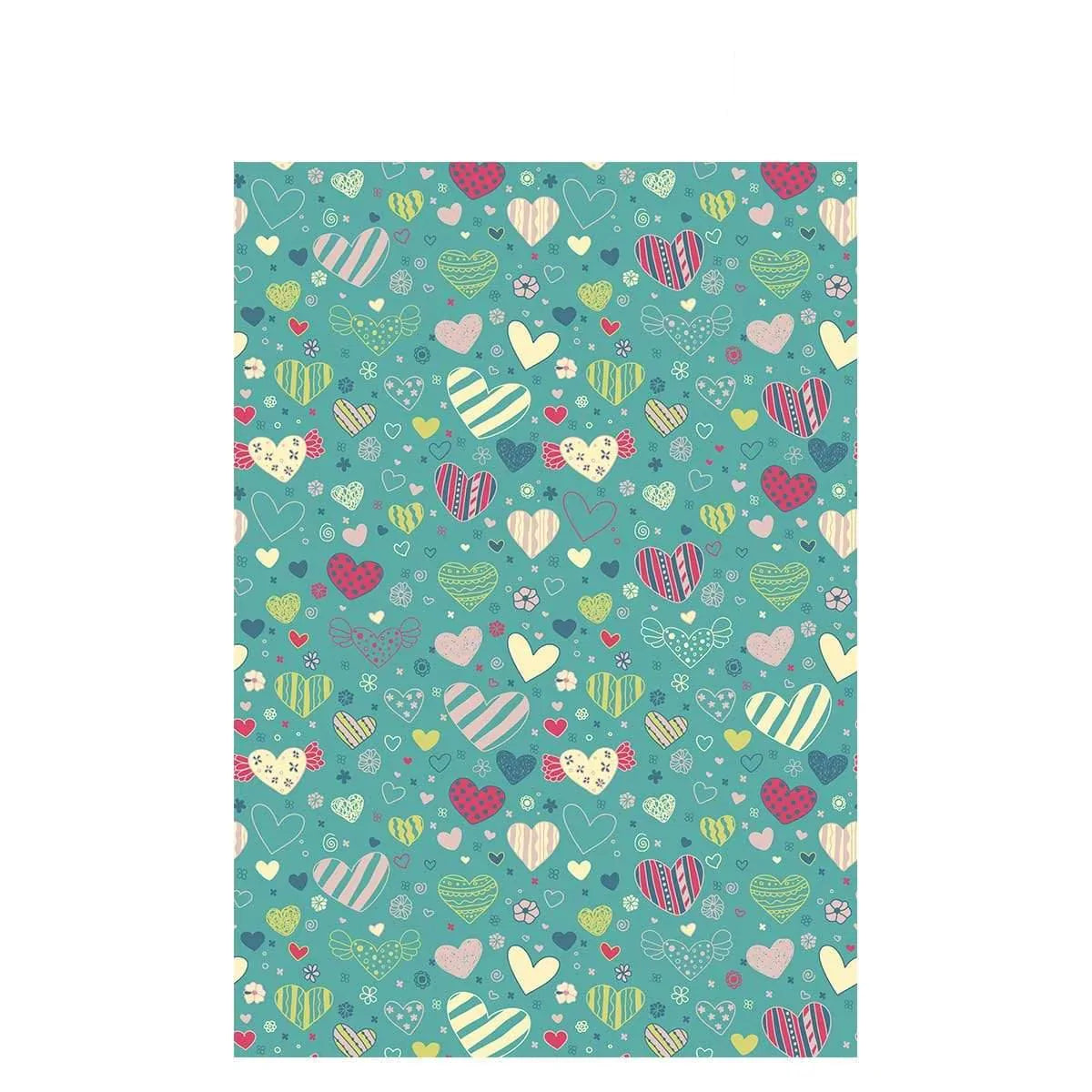 Allenjoy Graffiti Backdrop Love Heart Lake Blue Backdrop - Allenjoystudio