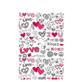 Allenjoy Graffiti Valentine Love Drawing Painted Backdrop