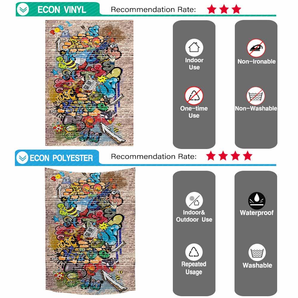 Allenjoy Graffiti Wall Photographic Cool Background for Photo Shoot Photocall Studio - Allenjoystudio