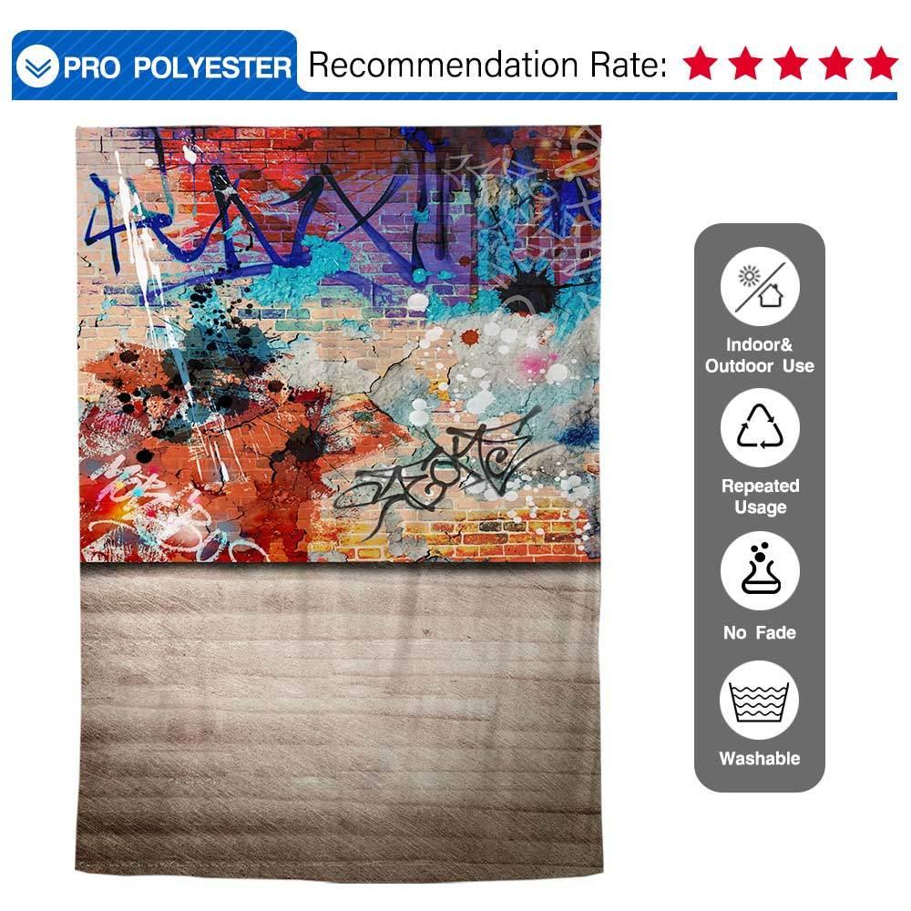 Allenjoy Graffiti Wall Street Backdrop Photography Backgrounds Fantasy Backdrops - Allenjoystudio