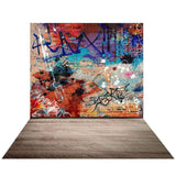 Allenjoy Graffiti Wall Street Backdrop Photography Backgrounds Fantasy Backdrops - Allenjoystudio