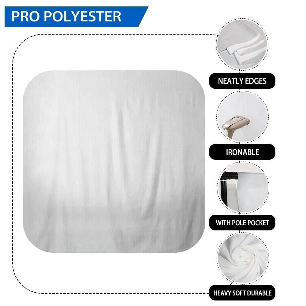 Allenjoy Gray White Old Master Backdrop - Allenjoystudio