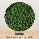 Allenjoy Green Grass Round Backdrop for Party - Allenjoystudio