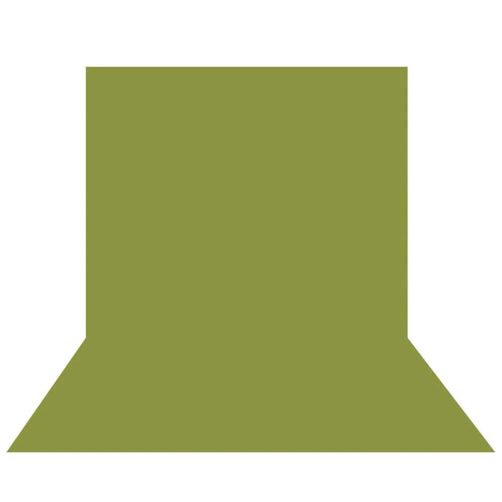 Allenjoy Olive Green Solid Pure Photography Portrait Background - Allenjoystudio