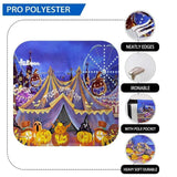 Allenjoy Halloween Trick or Treat Playground Backdrop Hand-Painted Pumkin for Children - Allenjoystudio