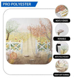 Allenjoy Hand Painted Farm Pumkin Maple Leaves for Thanksgiving day  Fall Autumn - Allenjoystudio