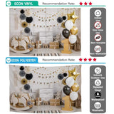 Allenjoy Happy Birthday 1st  Backdrop for Baby Cake Smash - Allenjoystudio