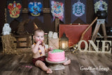 Allenjoy Magic Cake Smash Backdrop for Children Designed by Panida Phillips