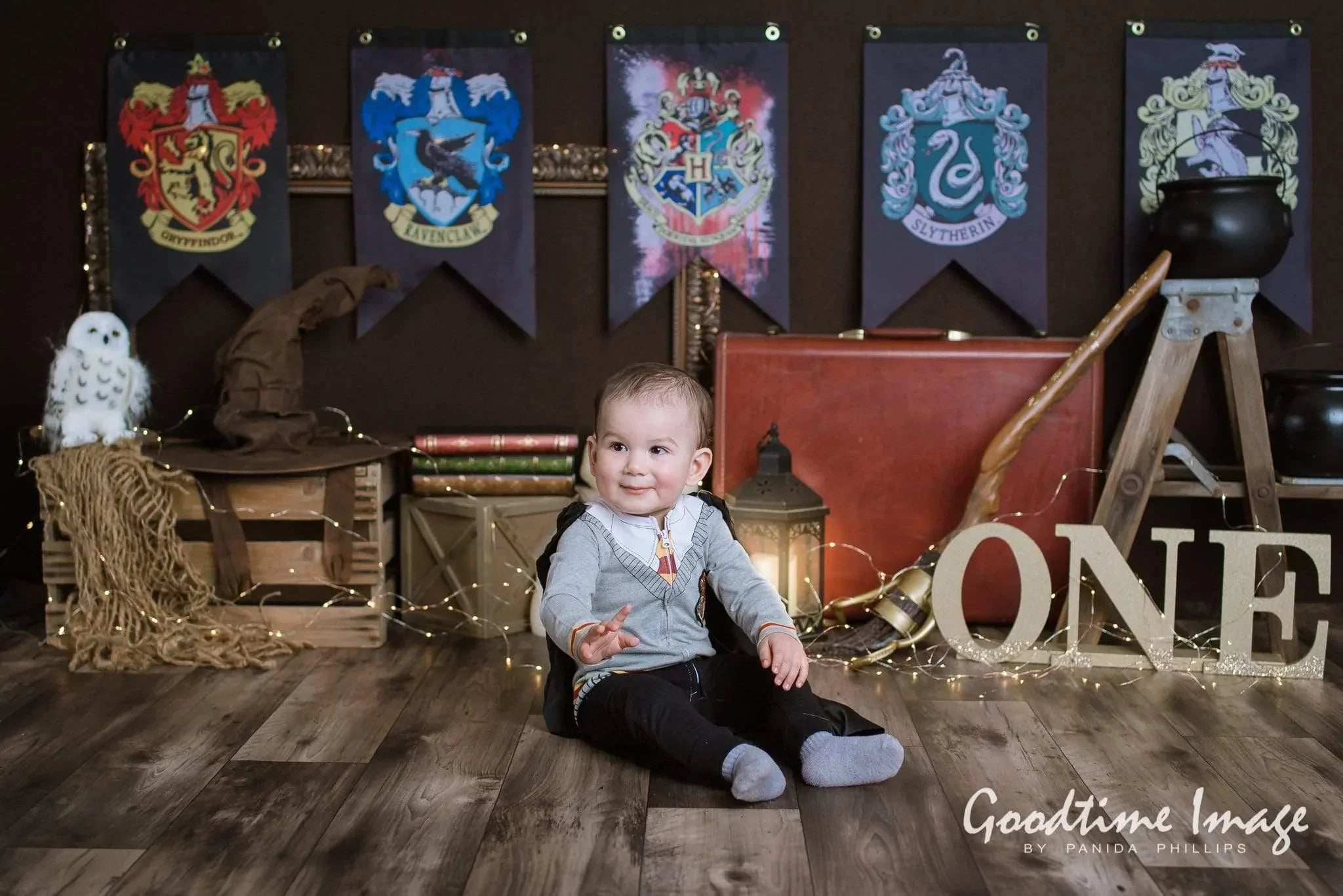 Allenjoy Magic Cake Smash Backdrop for Children Designed by Panida Phillips - Allenjoystudio