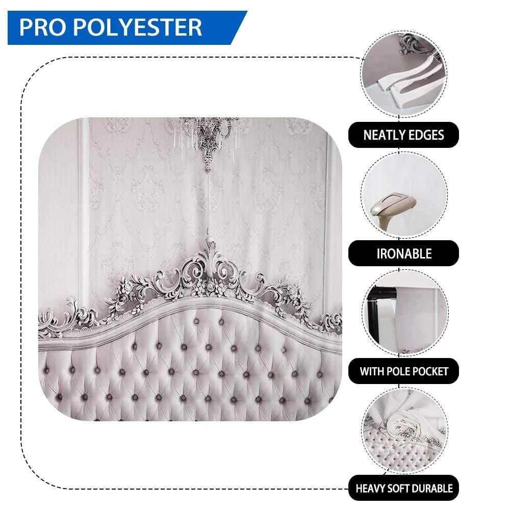 Allenjoy Taro purple  Headboard Boudoir Backdrop - Allenjoystudio