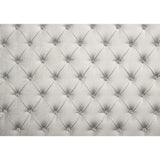 Allenjoy Light Gray Diamond Tufted Headboard Backdrop - Allenjoystudio