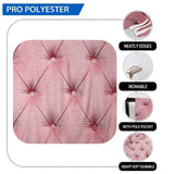 Allenjoy Rose Red Tufted Headboard Photography Backdrop - Allenjoystudio