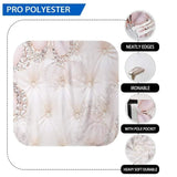 Allenjoy Pink Diamond Flower  Headboard Photography Backdrop - Allenjoystudio