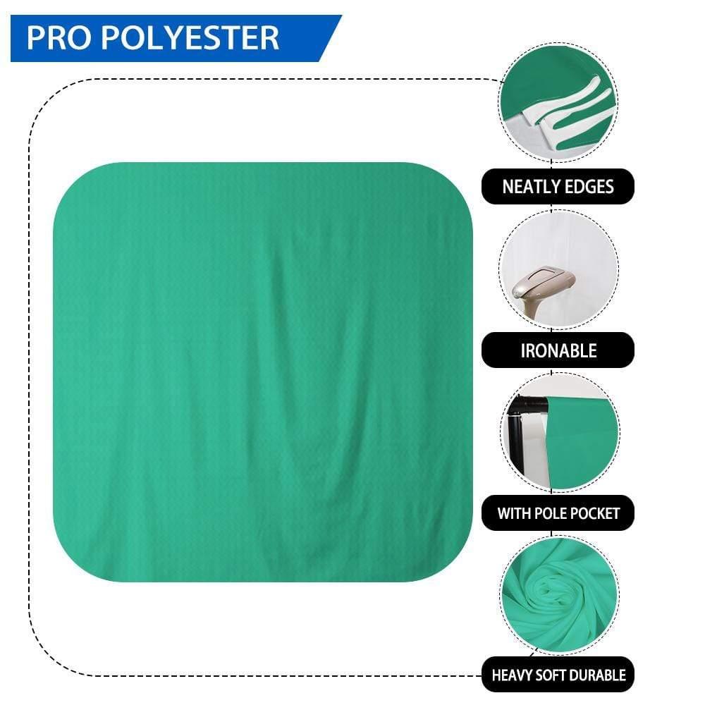 Allenjoy Bright Green Background Solid Pure Color for Photography - Allenjoystudio