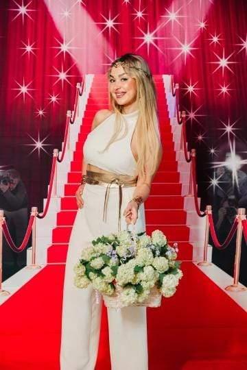 Allenjoy Hollywood Red Carpet backdrops for Birthday Theme Party Photo Backdrop for Stuio - Allenjoystudio