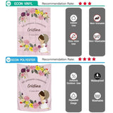Allenjoy Mi Promera communion Pink Flower Backdrop for Girls - Allenjoystudio