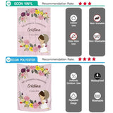Allenjoy Mi Promera communion Pink Flower Backdrop for Girls - Allenjoystudio