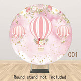 Allenjoy Hot Airballoon Round Backdrop for Newborn - Allenjoystudio