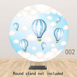 Allenjoy Hot Airballoon Round Backdrop for Newborn - Allenjoystudio