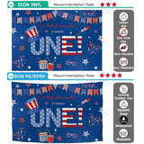 Allenjoy Independence Day American Flag Backdrop for 1st Birthday - Allenjoystudio