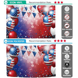 Allenjoy American Flag Ballon Independence Day Party Backdrop - Allenjoystudio