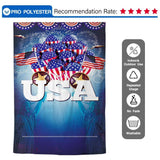 Allenjoy USA Flag Football Celebration Party Backdrop - Allenjoystudio