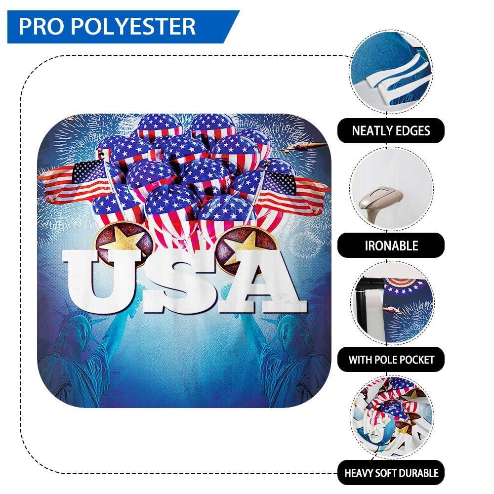 Allenjoy USA Flag Football Celebration Party Backdrop - Allenjoystudio