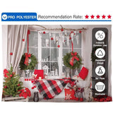Allenjoy Christmas Bay Window Backdrop - Allenjoystudio