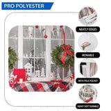 Allenjoy Christmas Bay Window Backdrop - Allenjoystudio