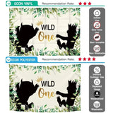 Allenjoy Jungle Safari Wild One 1st Birthday Backdrop - Allenjoystudio