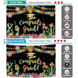 Allenjoy Mexican Floral Fiesta Graduation Backdrop - Allenjoystudio