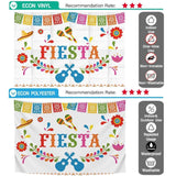 Allenjoy Mexican Theme Backdrop Cactus Party Fiesta Birthday Watercolor Flowers - Allenjoystudio