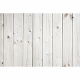 Allenjoy Milk White Wood Floor Backdrop for Newborn