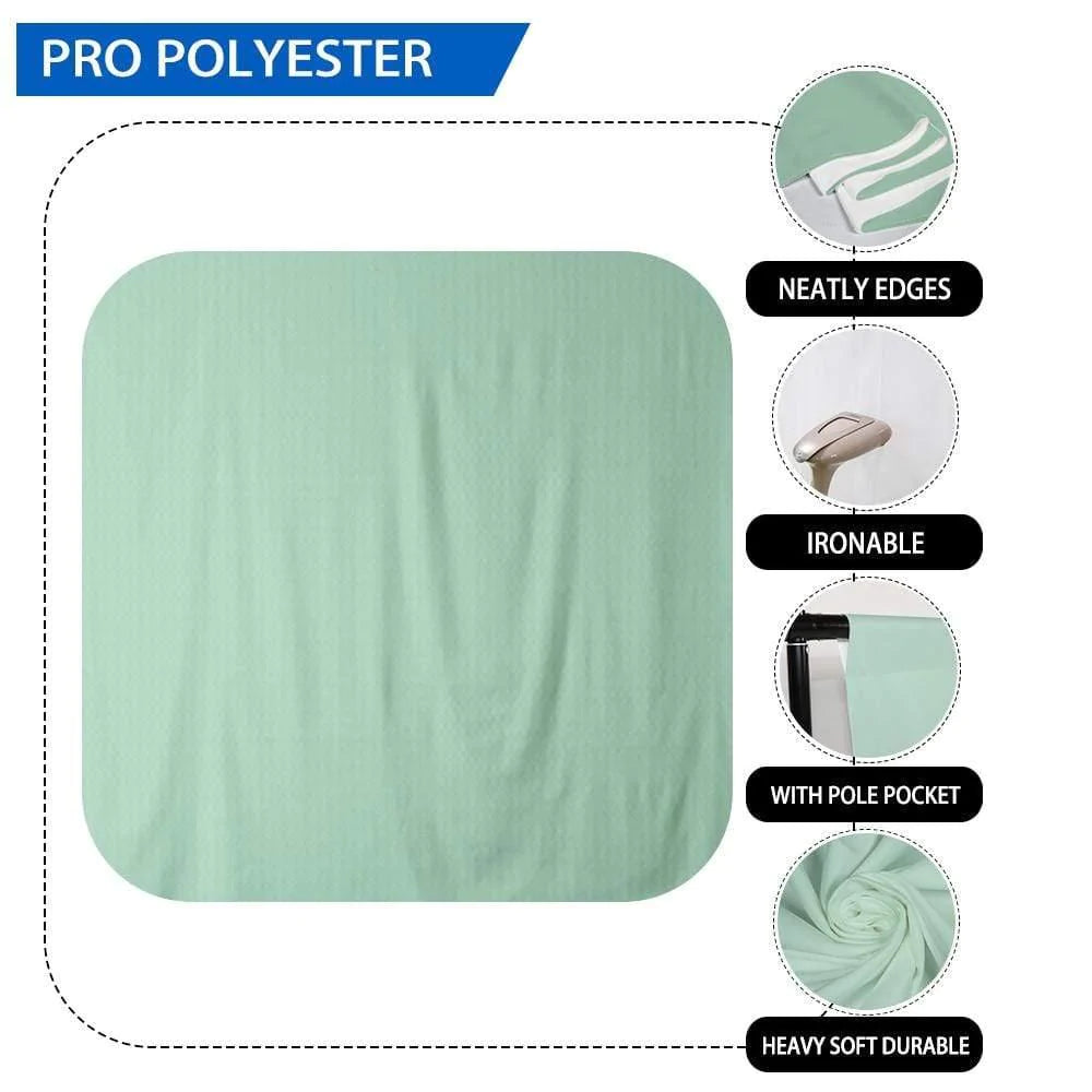 Allenjoy Mint Green Solid Portrait Photography Backdrop - Allenjoystudio