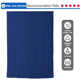 Allenjoy Navy Blue Solid Fabric Backdrop for Photography - Allenjoystudio