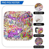Allenjoy New Backdrop Graffiti Brick Walls Floor Photographic Studio Floor for Children - Allenjoystudio