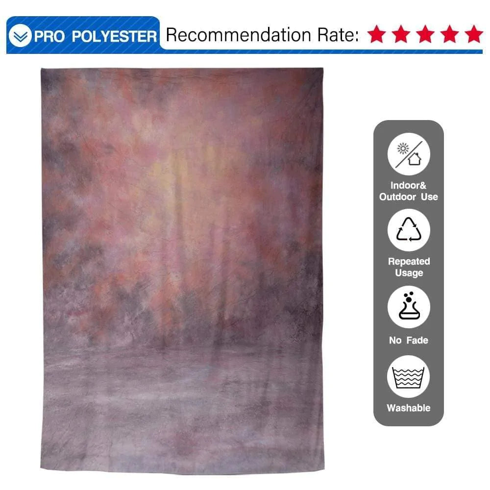 Allenjoy Old Master Rosy Brown Portrait Backdrop - Allenjoystudio