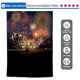 Allenjoy American Fireworks Independence Day Backdrop - Allenjoystudio